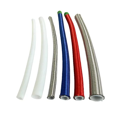 High Pressure Corrugated Hose with Good Flexibility and Torsion Resistance Ptfe Tube Ptfe Hose Cutting Service Available