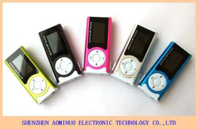 Hot Digital Mp3 Player Support Tf Card/Fm Radio /LED Light Clip Mp3 Player 2014 Hindi Mp3 Song Download