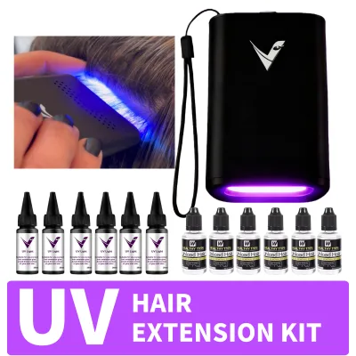 Professional Strong Hold yet Removable Hair Extension Glue - Specially Formulated for Pain-Free, Damage-Free Removal