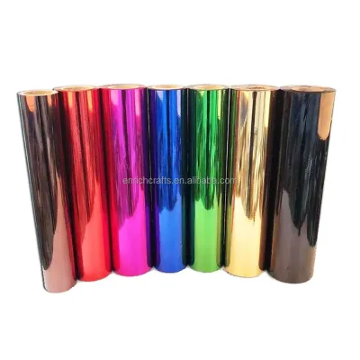 PE Bopp Pet Silver Gold Colorful Coated Metal Metallized BOPP/PET Film Rolls for Packaging