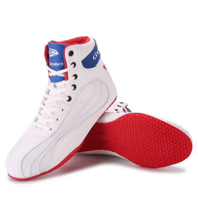 Men's and Women's Low Top Free Fighting Shoes Wrestling Shoes Boxing Shoes for Sparring