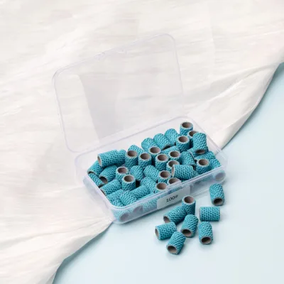 Professional Ceramic Removal Bands 60/100/150 Grit Fast Removal Non-Clog Cool for Hard Gel Acrylic Salon Professional
