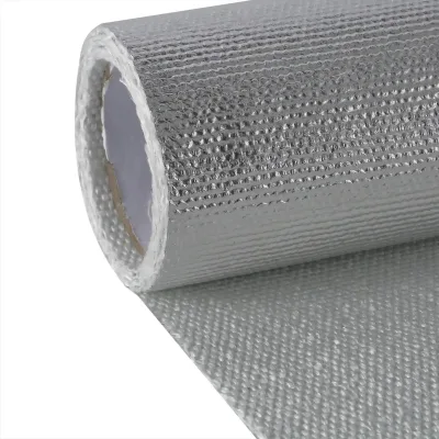 High Flexibility 800g E-Glass Aluminum Foiled Fiberglass Cloth New Product with Wear Resistance for Welding Curtains