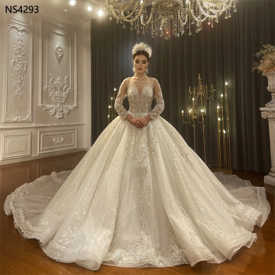 Full Lace Ball Gown Wedding Dress