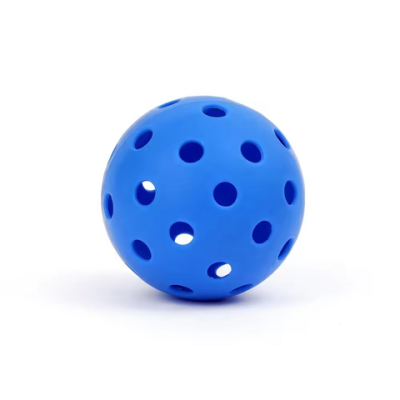 Wholesales Pickleball Balls Indoor outdoor Sports Durable 40 Holes Pickleball Balls Seamless Pickleball Balls Blue Color
