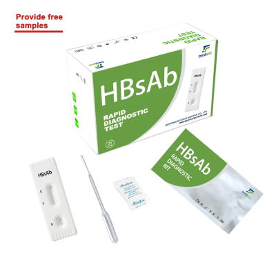 China Supplier HBsAb Hepatitis B Rapid test Kits for Oneself with ISO