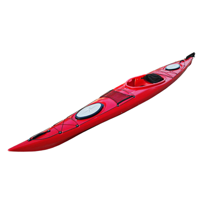 Factory Cheap Price Plastic Boat Transparent Canoe 2 Seater Double Kayak With Life Jacket