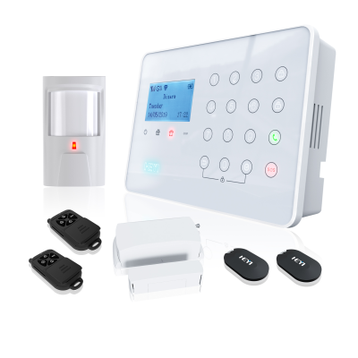 Hot Sale Popular Home Security Alarm System Support Android ISO System for App Control GSM Wifi Wireless CE Rohs Approved