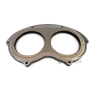 For Sany Concrete Pump Spectacle Plate Wear Insert Construction Machinery Spare Parts Manufactured Concrete Pump Glass Plate
