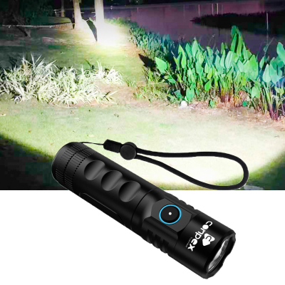 Multifunction Rechargeable Flashlight Small Flashlight Logo Custom