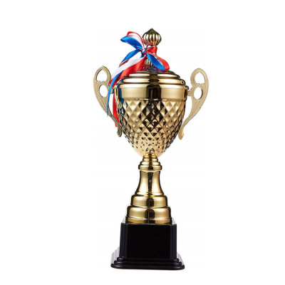 polyresin/resin trophy Large Trophy Cup - Gold Trophy for Sport Tournaments, Competitions, Gold