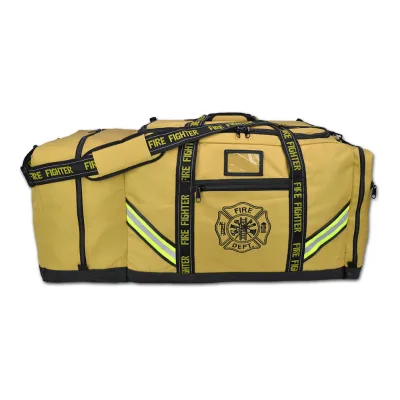 Heavy Duty Premium Ripstop Firefighter Gear Bag FiremanTactical Bag With Helmet Compartment