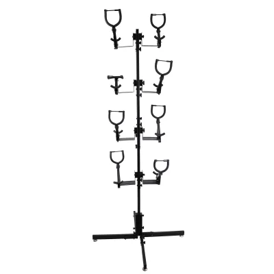Large size metal material vertical multi-saxophone display stand multi display stand for saxophone