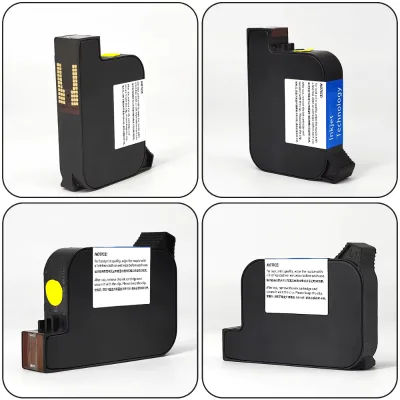 Thermal Yellow Ink Cartridge Fast Delivery 600DPI Waterproof Ink Cartridge for Inkjet Printers
