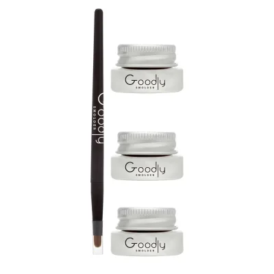 Factory Custom Logo Fast Dry No Logo High Quality Waterproof Permanent Multi-color Eyeliner Cream with Brush