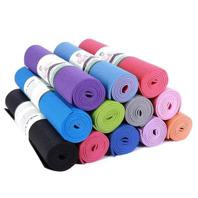 KENNY SPORTS 3mm Thickened PVC Beginner Yoga Mat Home Dance Fitness Floor Mat with Custom Logo Non-Slip for Women
