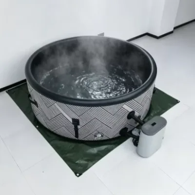 Spa Hot Tub Indoor Outdoor Dual Use Energy Saving Massage Hydrotherapy Bathtub for Family