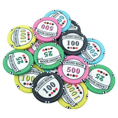 Casino Entertainment Custom Ceramic Poker Chips 39mm 10g Wsop Free Poker Chips Sale Used Casino Playing Gabmbling Game