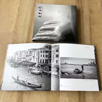 Cost-Effective Book Printing Services Large Format High Quality Hardcover Art Photography Photo Book Printing