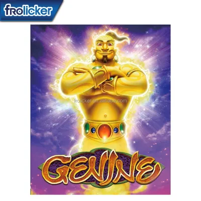 Borden Genie Video Game Machine Slot Machine English