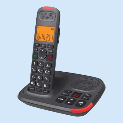 Residential Multiple Handsets Long-Range Coverage Unlock DECT Digital Wireless Expandable DECT Phone