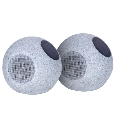 Solar Speaker Waterproof Outdoor Speaker Garden Pool Outdoor Rock Speaker
