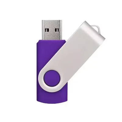 Multi Color Metal Swivel USB 3.0 Flash Drive 4GB-32GB Encrypted Portable Storage with 3-Year Warranty for Business New