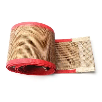 Heat Resisting PTFE Fiberglass Mesh Conveyor Belt for Baking Tools Oven Safe Dishwasher Safe Food Contact Safe