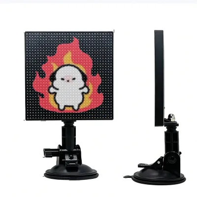 Car Rear Window Expression Intelligent App Programming Led Light Electronic USB 5v Desktop Pixel Art Display Wireless Smart
