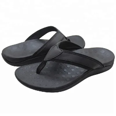 Unisex Orthopedic Arch Support Slip-On Waterproof Printed Outdoor Sandals Custom Flip Flops