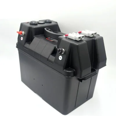 Trolling Motor Waterproof Smart Solar Battery Box for Outdoor Touring Car Yacht