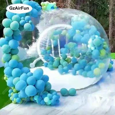 Factory Customized High Quality 10ft Or13ft Transparent clear Bubble Bounce House Inflatable Bubble Balloons Bounce House