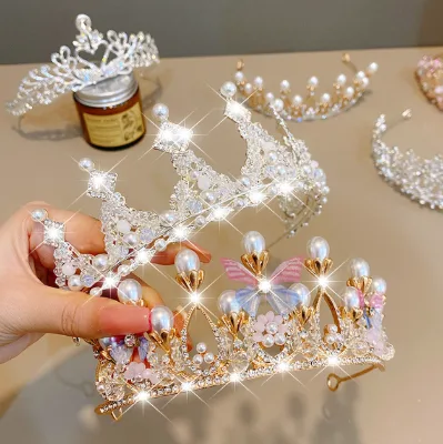The Most Popular Best Selling Crown Good-looking Floral Crown Cake Crown for Gift.