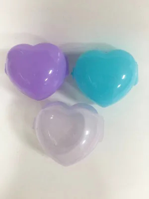 Factory Customized Colorful PP Material Plastic Gacha Empty Capsule Heart-Shaped Shells Shape Machine Special Openable Balls