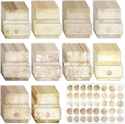 Timeless Vintage Paper for Scrapbooking and Journaling Elegant Antique Look for DIY Paper Projects