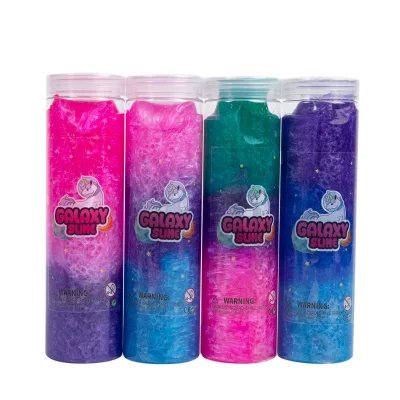 JITENG Popular Galaxy Sparkle Slime Toys Custom 100ml Glittery Slime No Sticky Party Favors Slime