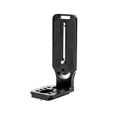 L130-50C Foldable Universal Camera L Bracket Shot Quick Release L Plate 1/4 in Screw Compatible Arca Swiss Vertical Video