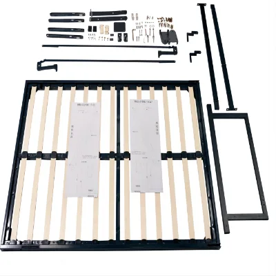 Adjustable Mechanism Space Saving Hardware Hidden Folding Side Murphy Wall Bed Frame