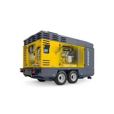 High Quality Portable Diesel Screw Air Compressor Machine for Mining 12 Bar 350 CFM Equipped with Motor Pump Body