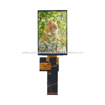 TFT LCD Panel 3.35" Display, 320x480, 1200nits, IPS LCD, Customize