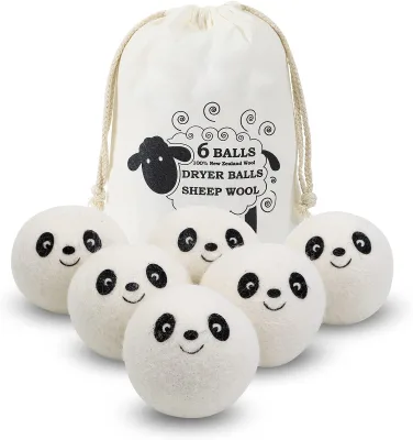 Organic Wool Eco-Friendly for 7cm Size Wool and Felt Material for Laundry Care with Smell Removal & Dehumidification