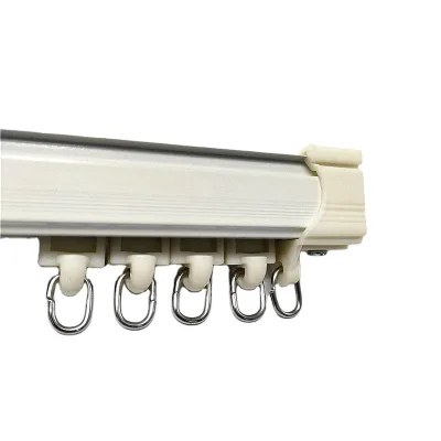 Super Quiet White Color Curtain Track Rail