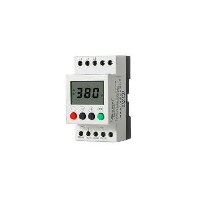 High Performance Display Three Phase Phase Voltage Relay Loss Protection Relay Phase Sequence Protection Relay
