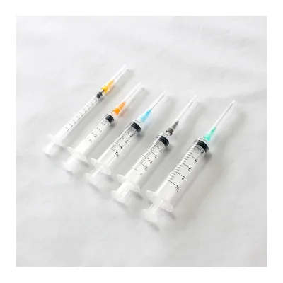 Disposable Syringes 3 Ml, 5 ml and 10 ml Sterile Packaging Disposable Syringes for Filling Medication