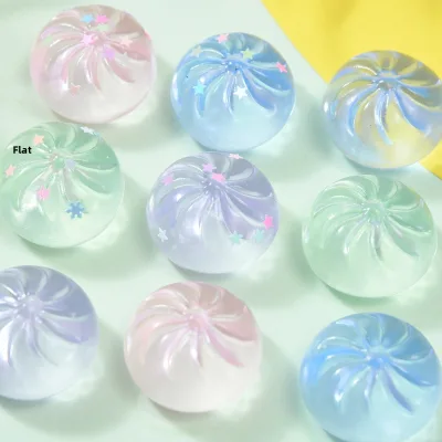 Internet Popular Best-selling Crystal Buns Maltose Mini Buns Pinch Decompression Interactive Simulation Food Toy for