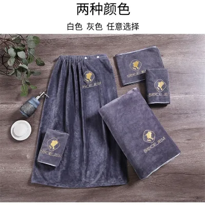 Factory Wholesale Beauty Salon Set Spa Facial Towels Spa Skincare Microfiber Towel Sets with Embroidery Personal Logo