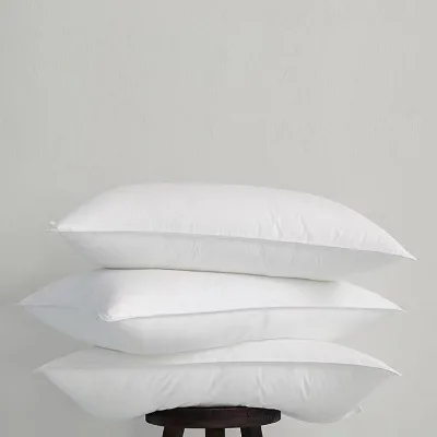 Hotel Quality Pillow Adjustable Head Multi-Layered Cotton Core Neck Cushion Plant Quality Bed Down Pillow Bag Packaging