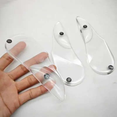 Cross-Border Corrective Insoles with Magnetotherapy Half-Size Gel Heel Pad for XO-Type Leg Varus Sappa Foot Arch Support