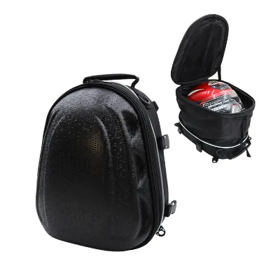 Custom Design EVA Molded Motorcycle Tail Bag Helmet Carry Case Wholesale