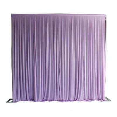 ANNIELU 3X3 Meters Velvet Backdrop Curtain Panel Drapes for Wedding Christmas & Father's Day Decorations